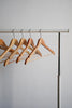 Elegant Wooden Hangers for Minimalist Clothing Storage - Storehouse Essentials