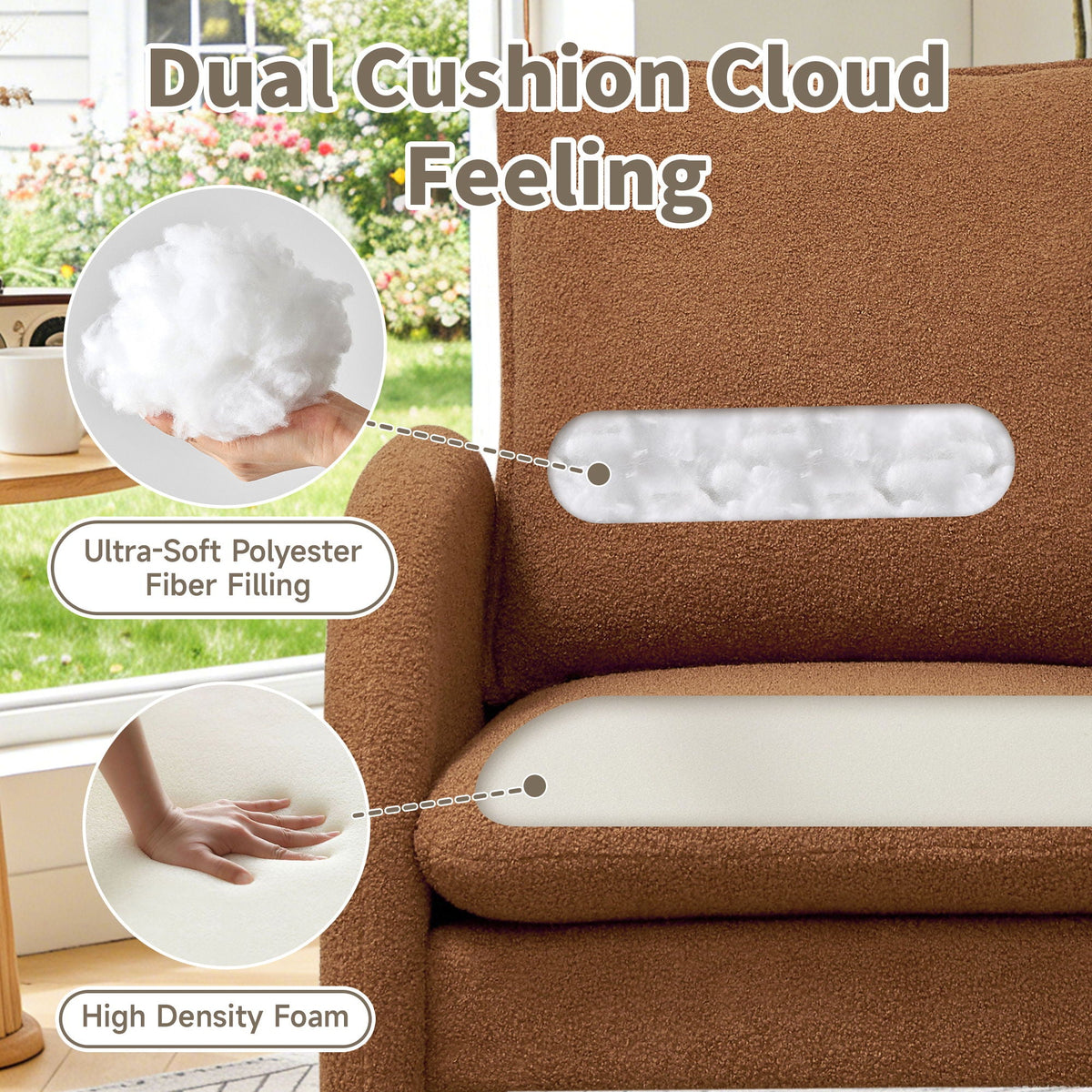 Modern Sherpa Accent Chair - Storehouse Essentials