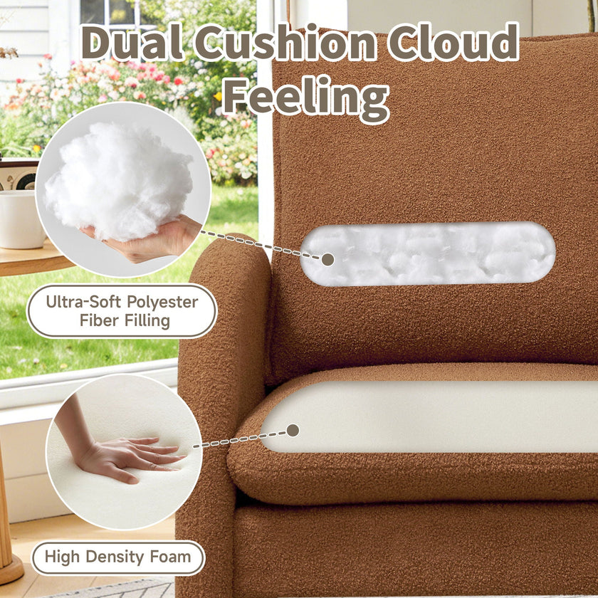 Modern Sherpa Accent Chair - Storehouse Essentials