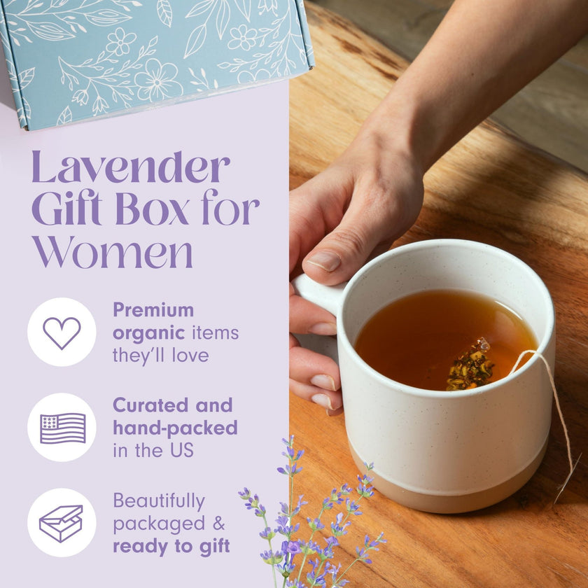 Mini Lavender Spa Gift Set – Candle, Bath Bomb, Soap & Card - Storehouse Essentials