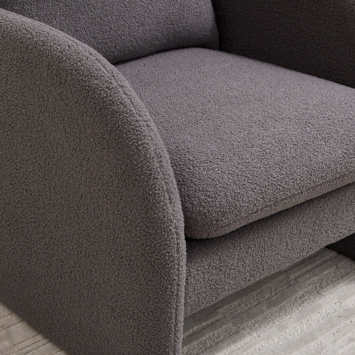 Modern Sherpa Accent Chair - Storehouse Essentials