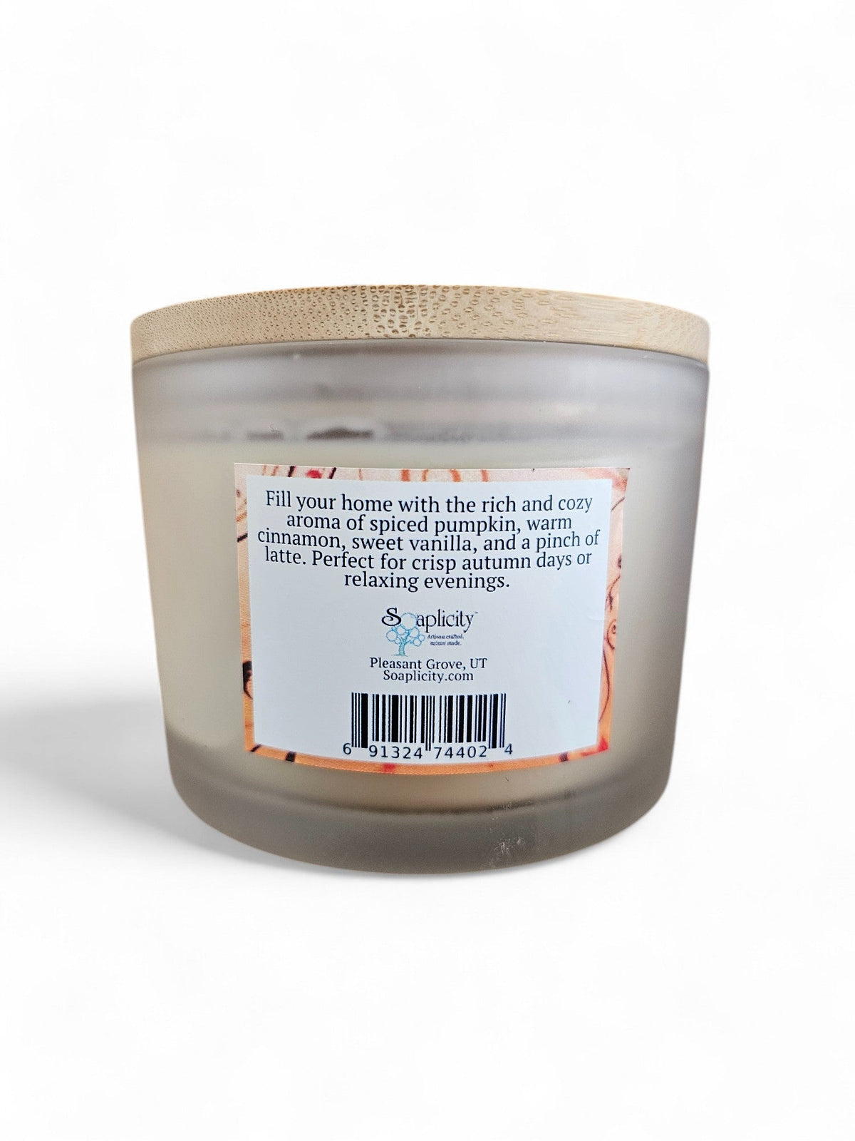 Pumpkin Spice Latte Coconut-Soy Candle - Storehouse Essentials