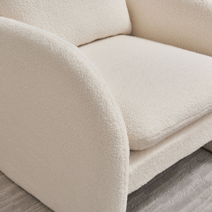 Modern Sherpa Accent Chair - Storehouse Essentials