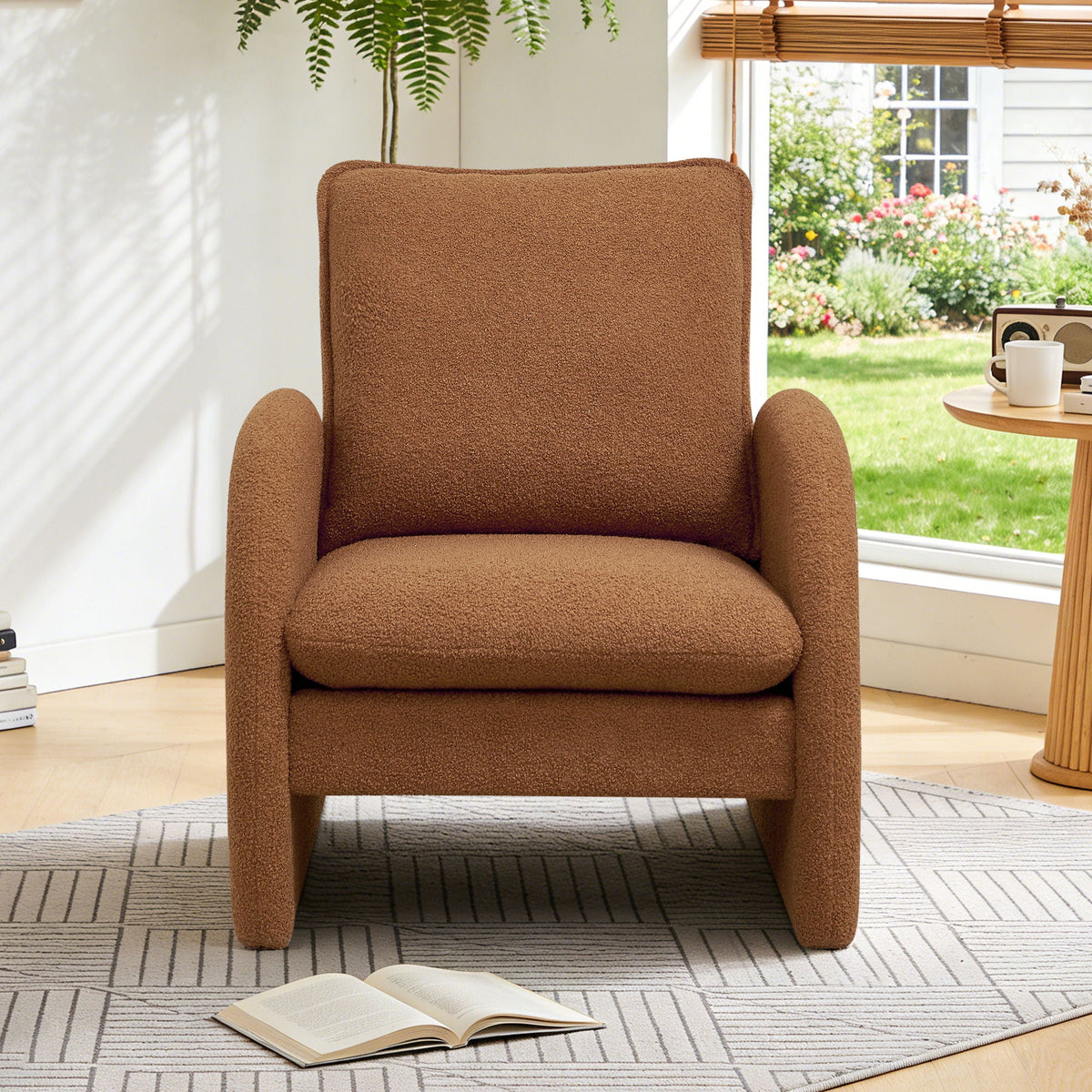 Modern Sherpa Accent Chair - Storehouse Essentials