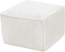 Round Plush Pouf Ottoman, 20