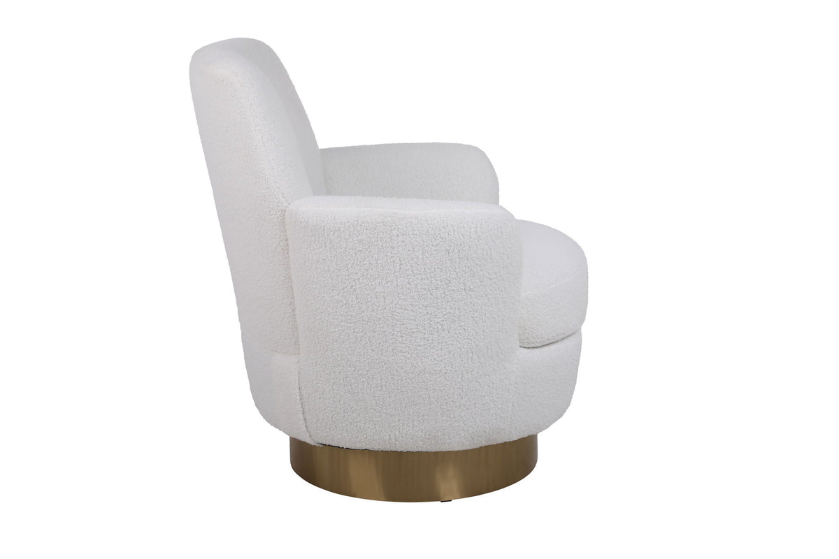 Teddy Swivel Barrel Accent Chair - Storehouse Essentials