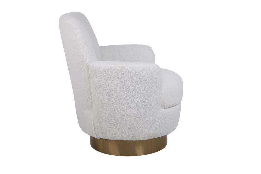 Teddy Swivel Barrel Accent Chair - Storehouse Essentials