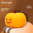 Home Decor Halloween Pumpkin Night Light Cute Soft Silicone Lamp Touch Dimmable Rechargeable Bedside Decor Light Kids Gifts Halloween Decorations - Storehouse Essentials