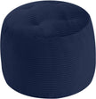 Round Plush Pouf Ottoman, 20