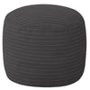 Round Plush Pouf Ottoman, 20
