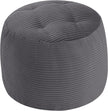 Round Plush Pouf Ottoman, 20