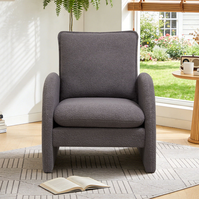 Modern Sherpa Accent Chair - Storehouse Essentials