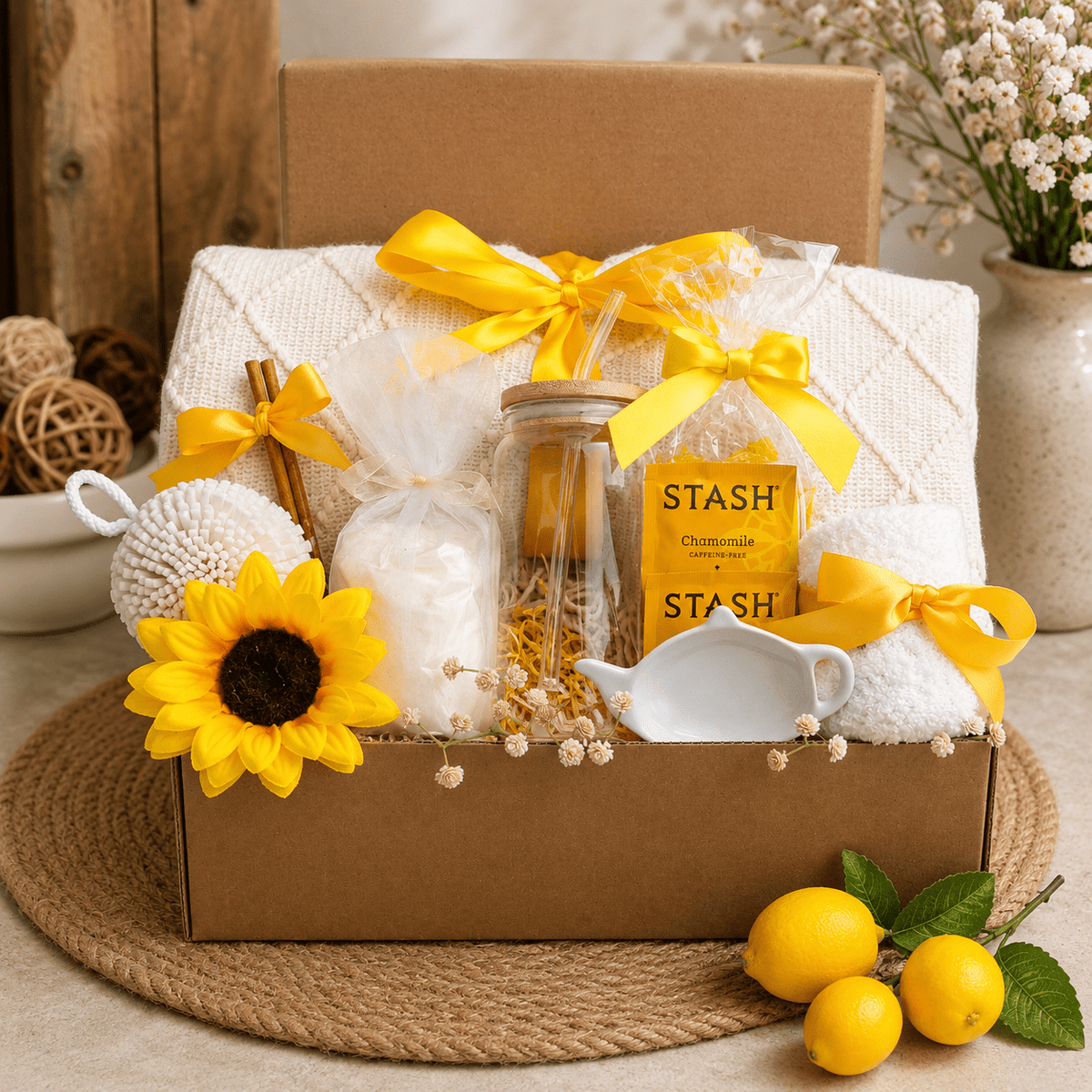 My Sunshine Self Care Gift Box - Storehouse Essentials