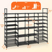 Stackable Shoe Rack & Bookshelf - Storehouse Essentials