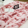 Faux Rabbit Fur Fleece Throw Blanket - Storehouse Essentials
