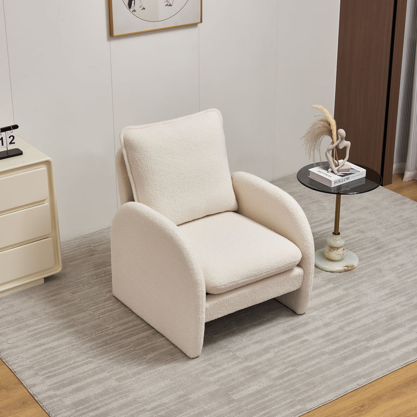 Modern Sherpa Accent Chair - Storehouse Essentials