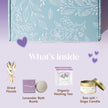 Mini Lavender Spa Gift Set – Candle, Bath Bomb, Soap & Card - Storehouse Essentials