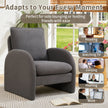 Modern Sherpa Accent Chair - Storehouse Essentials