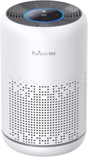 Efficient HEPA Air Purifier AC300 - Ideal for Bedrooms - Removes Smoke and Allergens with Adjustable Settings and Odor Control - Storehouse Essentials
