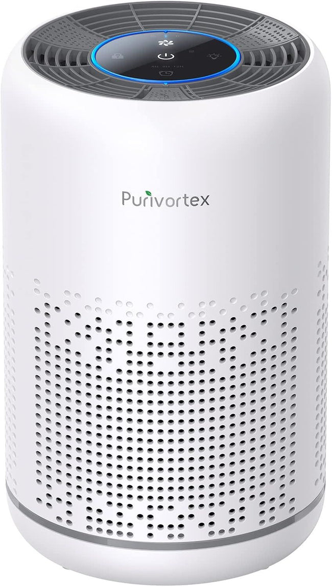 Efficient HEPA Air Purifier AC300 - Ideal for Bedrooms - Removes Smoke and Allergens with Adjustable Settings and Odor Control - Storehouse Essentials