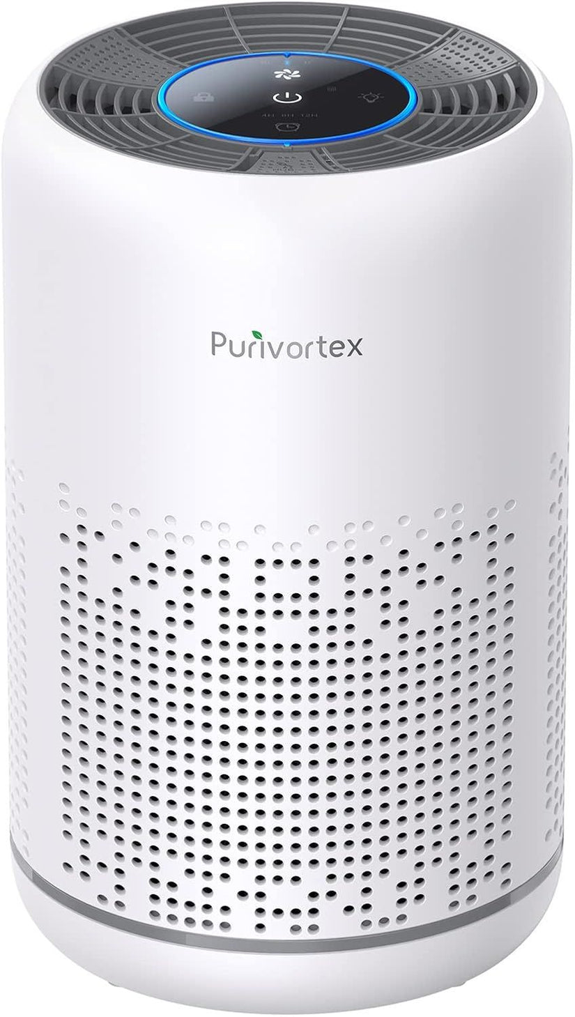 Efficient HEPA Air Purifier AC300 - Ideal for Bedrooms - Removes Smoke and Allergens with Adjustable Settings and Odor Control - Storehouse Essentials