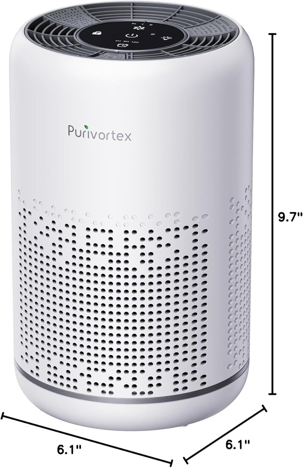 Efficient HEPA Air Purifier AC300 - Ideal for Bedrooms - Removes Smoke and Allergens with Adjustable Settings and Odor Control - Storehouse Essentials