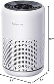 Efficient HEPA Air Purifier AC300 - Ideal for Bedrooms - Removes Smoke and Allergens with Adjustable Settings and Odor Control - Storehouse Essentials