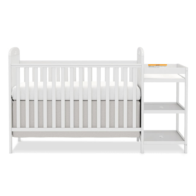 4 - in - 1 Baby Crib with Change Table - Safe Non - Toxic Wood Design for Infants - Storehouse Essentials