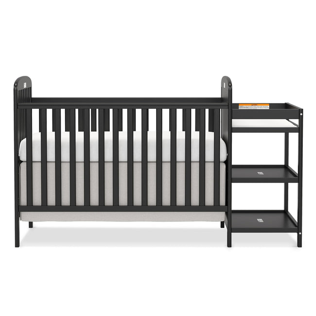 4 - in - 1 Baby Crib with Change Table - Safe Non - Toxic Wood Design for Infants - Storehouse Essentials
