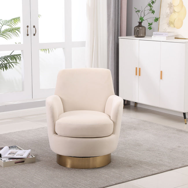 Teddy Swivel Barrel Accent Chair - Storehouse Essentials
