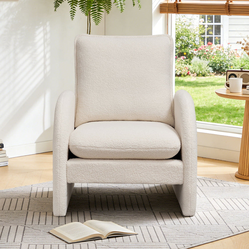 Modern Sherpa Accent Chair - Storehouse Essentials