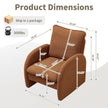 Modern Sherpa Accent Chair - Storehouse Essentials