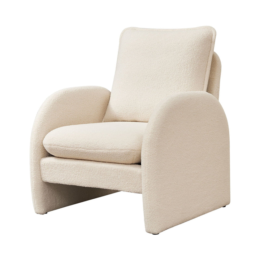 Modern Sherpa Accent Chair - Storehouse Essentials