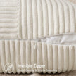 Olive Green Corduroy Pillow Covers, 16x16 (Set of 2) - Storehouse Essentials